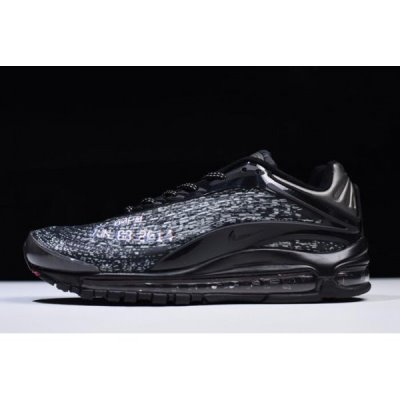 Nike Air Max Deluxe Siyah / Koyu Kırmızı Koşu Ayakkabısı Türkiye - MHLA9OX1